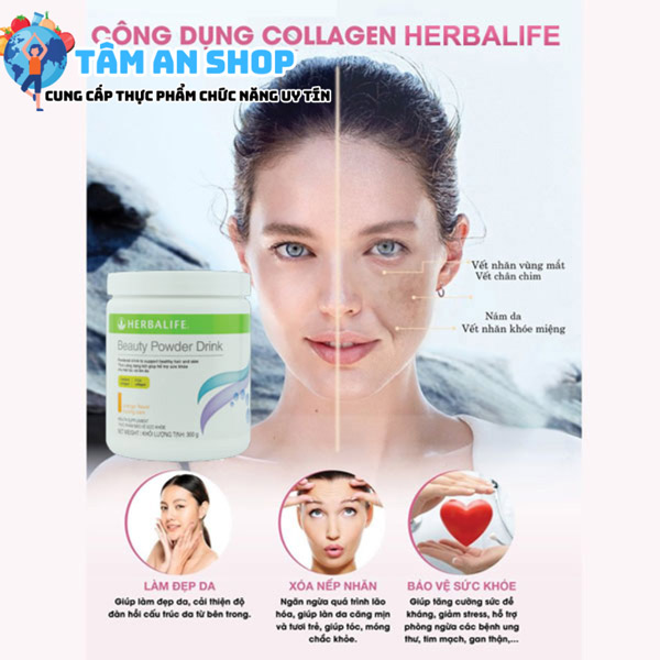 Công dụng Collagen Herbalife