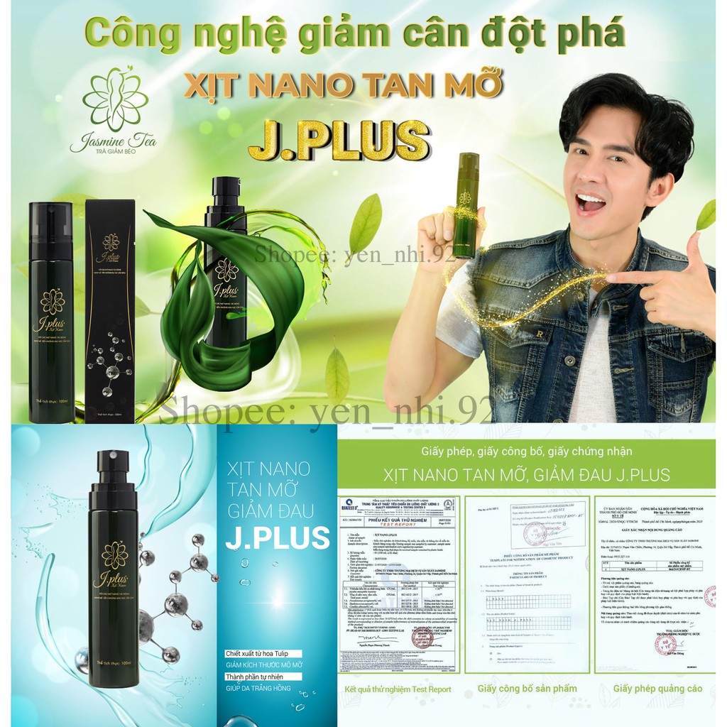 xịt nano J Plus