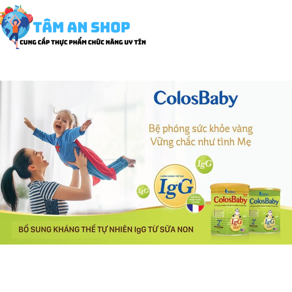 Colos Baby là dòng sữa non được sản xuất tại Việt Nam
