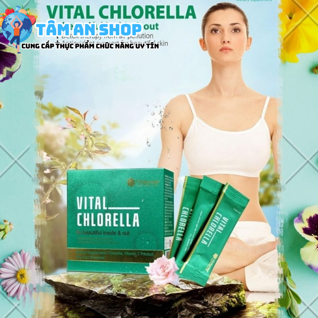 Vital Chlorella được khuyên dùng cho nhiều vấn đề sức khỏe