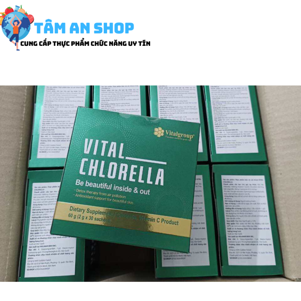 Vital Chlorrella, một sản phẩm tinh túy từ tảo nước ngọt