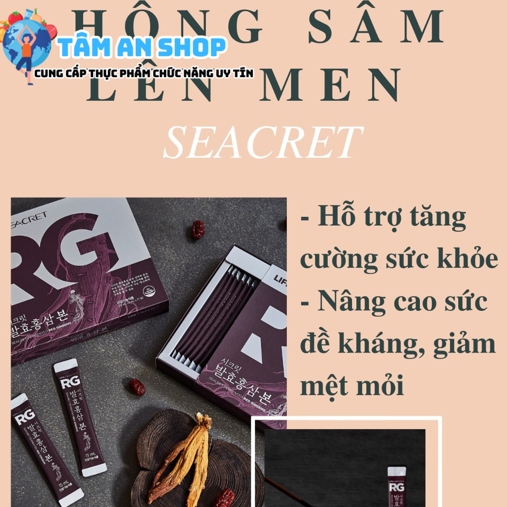 1 gói 1 ngày nhằm nâng cao sức khỏe