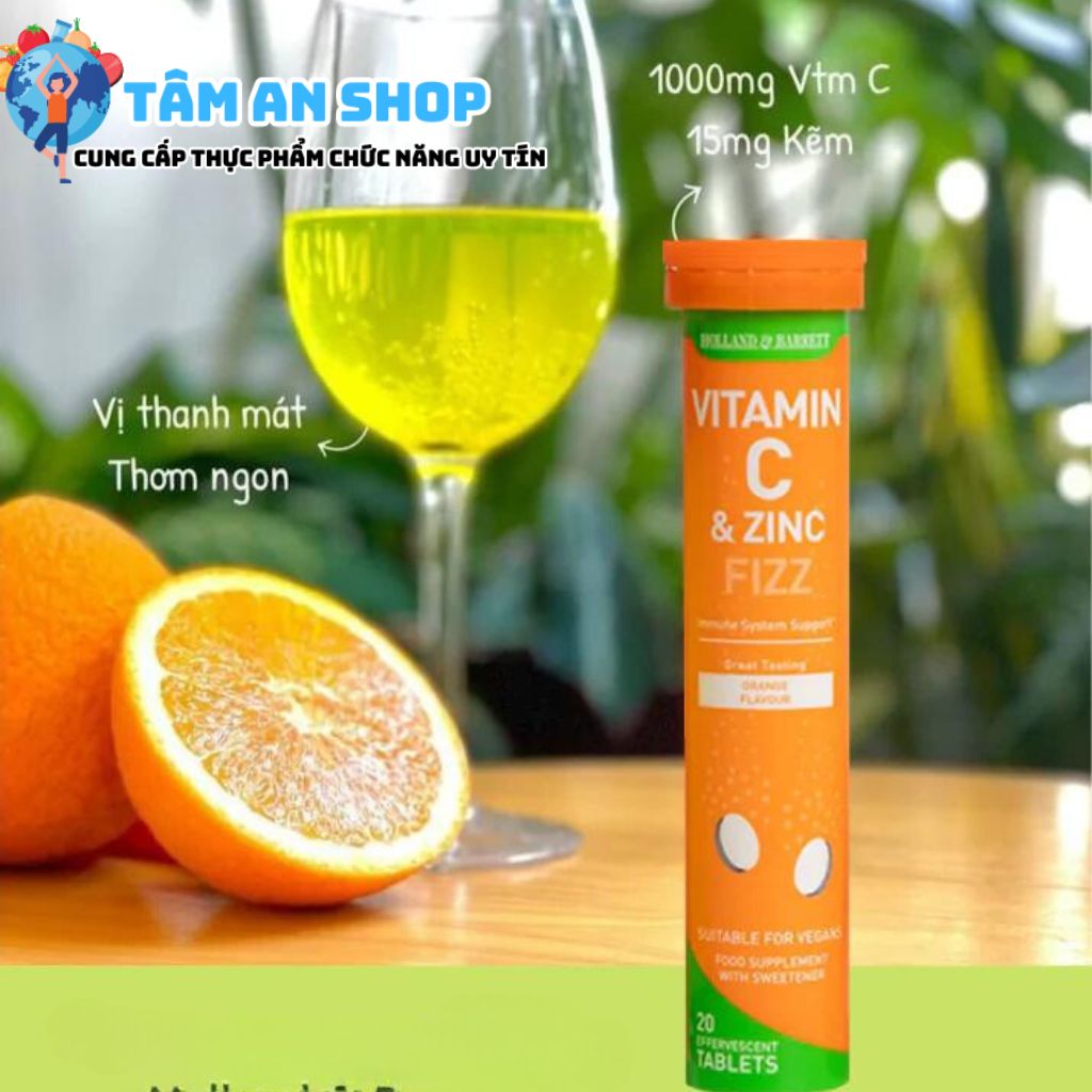 Công dụng mà Vitamin C DLC đem lại cho sức khỏe con người