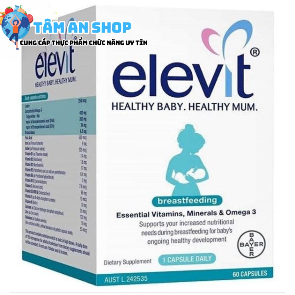 Cách sử dụng Elevit Breastfeeding sao cho đúng cách?