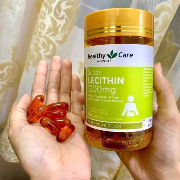 Viên uống mầm đậu nành Super Lecithin Healthy Care