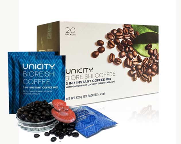 BioReishi Coffee Unicity hỗ trợ cho sức khỏe
