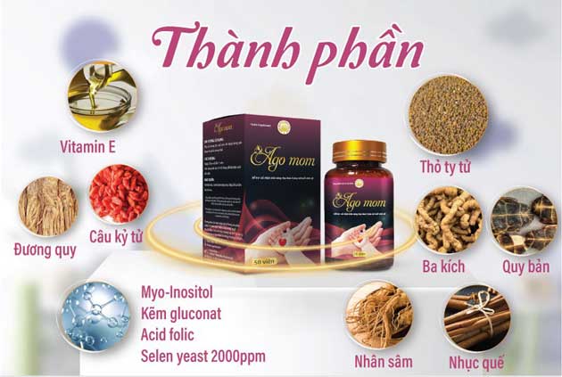 Thành phần dinh dưỡng có trong Ago Mom