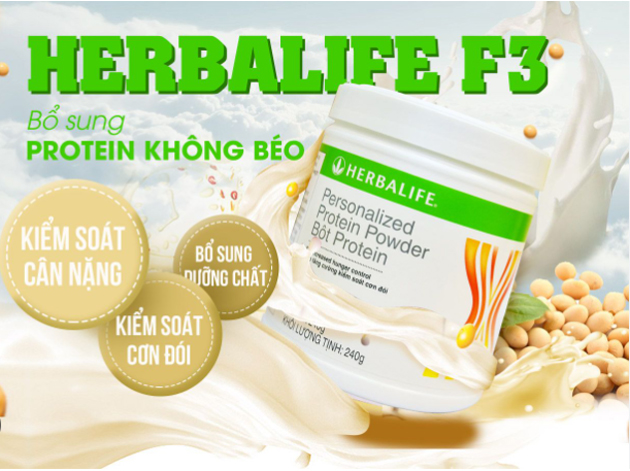 Protein Herbalife F3- sự lựa chọn hoàn hảo dành cho bạn