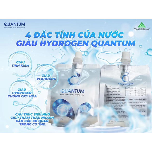 Sử dụng Nước lượng tử Quantum đúng cách