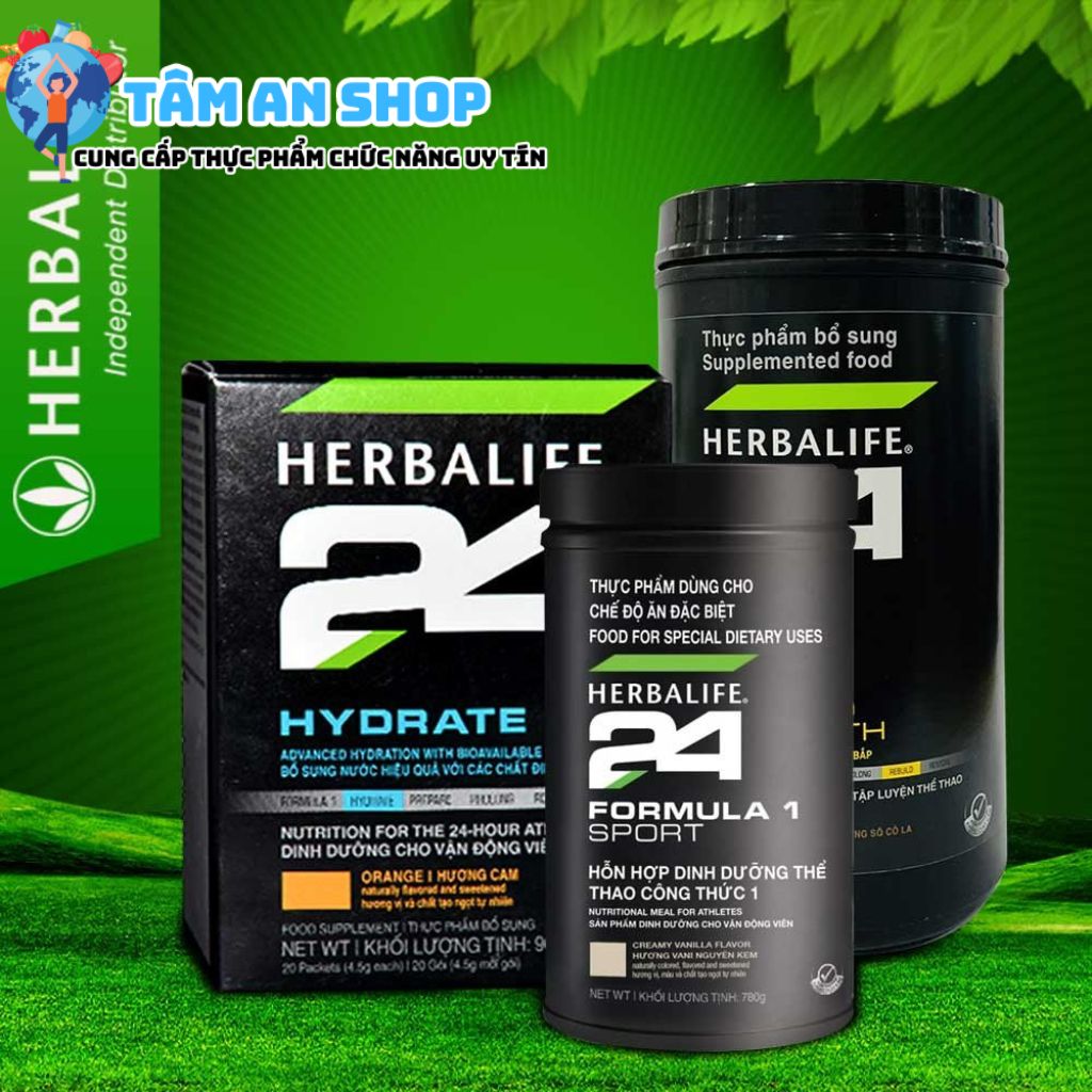 Tổng quát về bộ 3 sản phẩm Herbalife 24