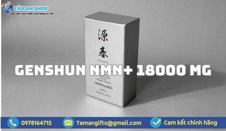 Giới thiệu chi tiết về sản phẩm Genshun NMN+ 18000 mg