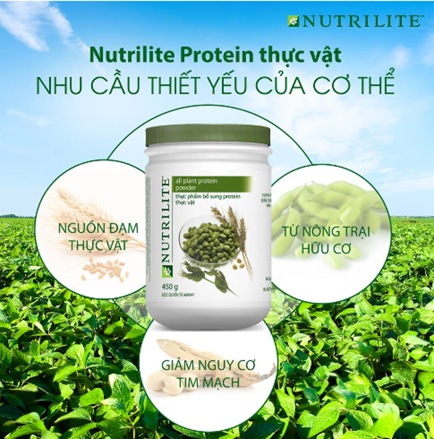 Sử dụng Nutrilite Protein đúng cách