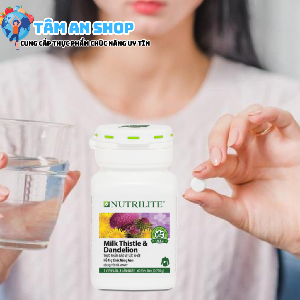 Hướng dẫn sử dụng đúng cách Nutrilite Milk Thistle & Dandelion