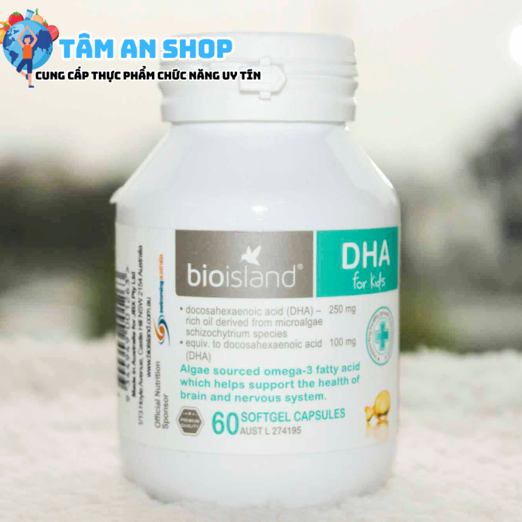 Giới thiệu chung về sản phẩm Bio Island DHA