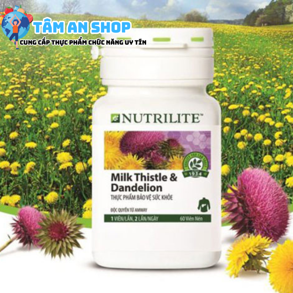 Địa điểm uy tín phân phối Nutrilite Milk Thistle & Dandelion- Tâm An Shop