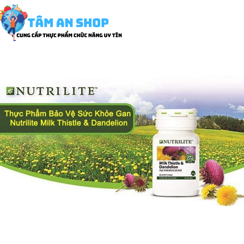 Nutrilite Milk Thistle & Dandelion chính hãng có giá 790.000 vnđ/ lọ