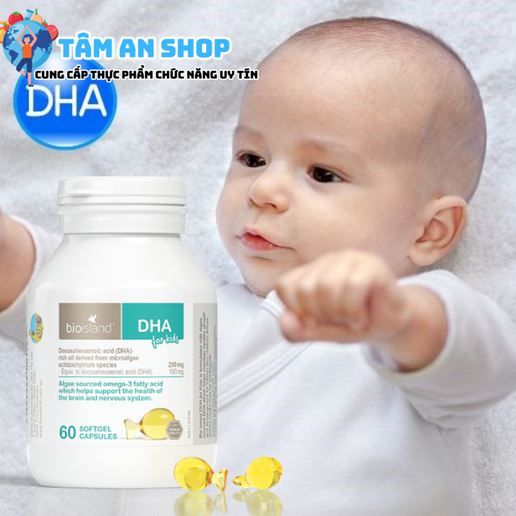 Bio Island DHA cung cấp vi chất dinh dưỡng vào chế độ ăn ngày cho bé yêu