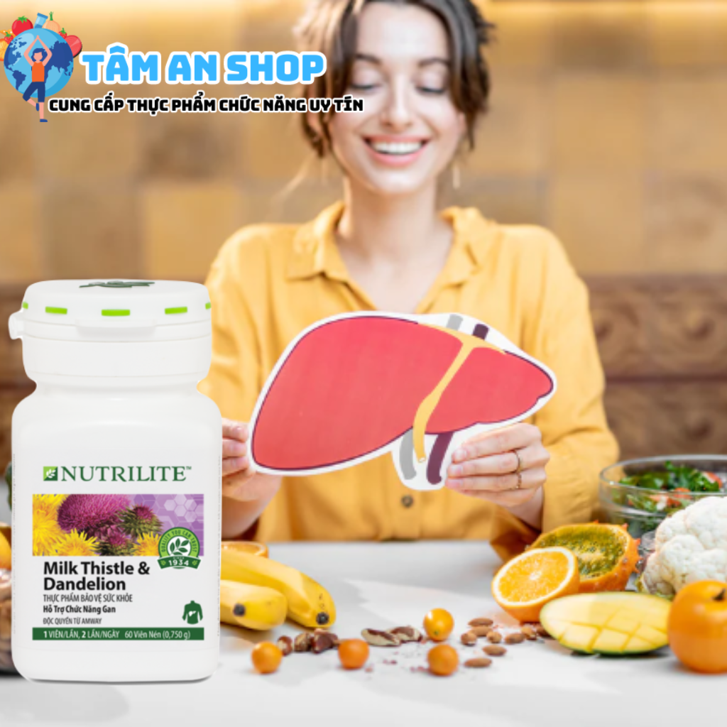 Nutrilite Milk Thistle & Dandelion được thiết kế dành tặng cho tất cả mọi người