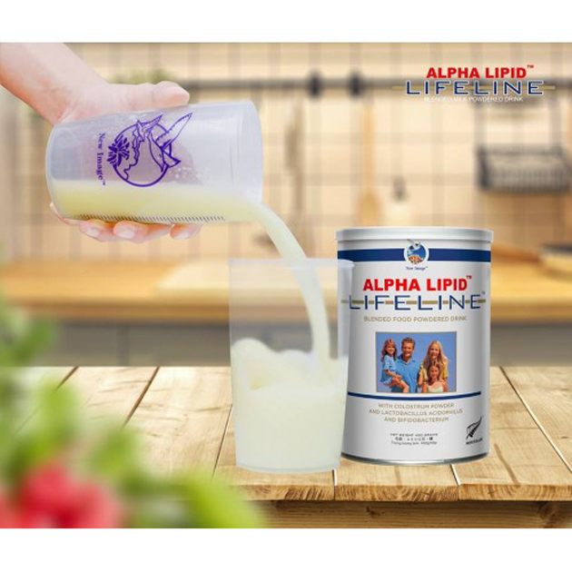 Sữa non Alpha Lipid Lifeline giải quyết mọi vấn đề sức khỏe của gia đinh bạn