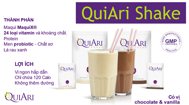 QuiAri Shake- liệu pháp thần kỳ để bạn sở hữu một thân hình thon gọn như ý muốn