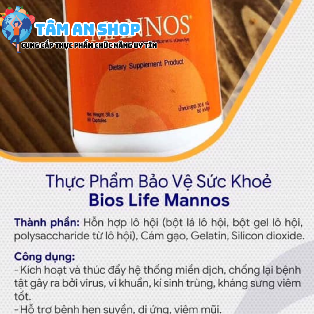 Giới thiệu về sản phẩm Bios Life Mannos