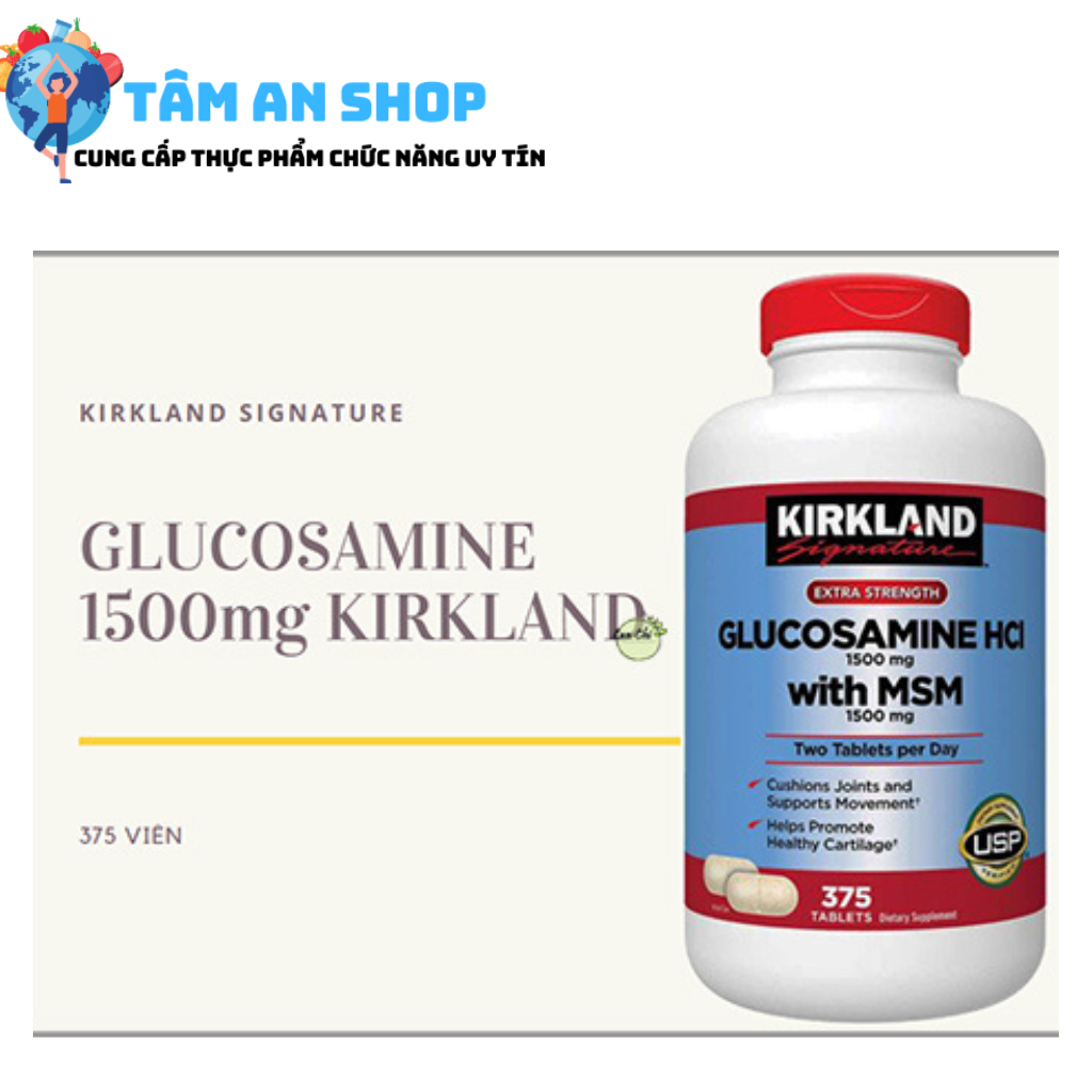 Glucosamine 1500mg USA đặc biệt tốt cho nhóm người sau 50