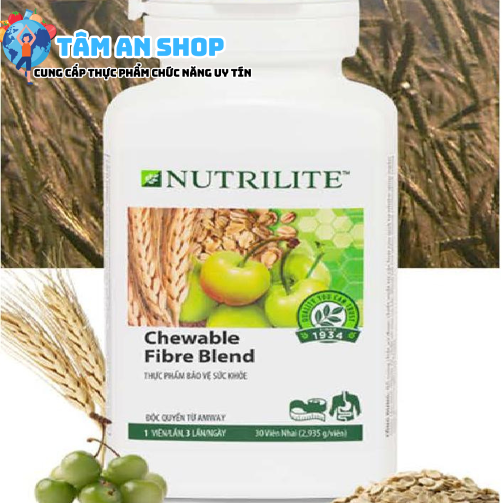 Nutrilite Chewable Fibre 
rất đầu tư vào nguồn nguyên liệu đầu vào