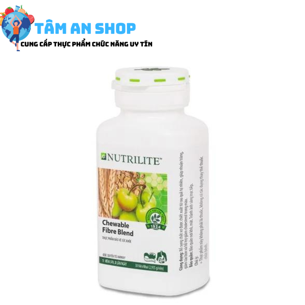 Nutrilite Chewable Fibre giúp người dùng thoải mái hơn, khỏe mạnh hơn