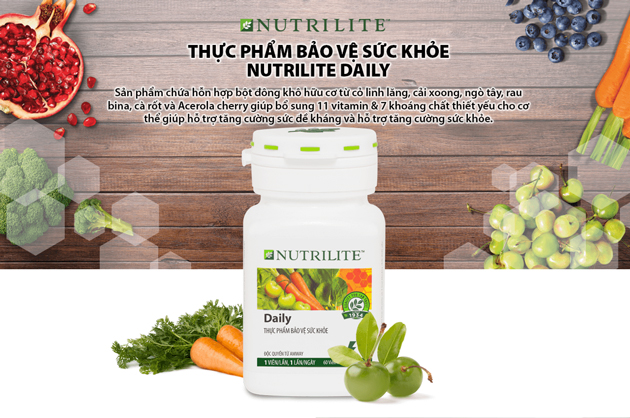 Nutrilite Daily- Thực phẩm bổ sung Vitamin và Khoáng chất