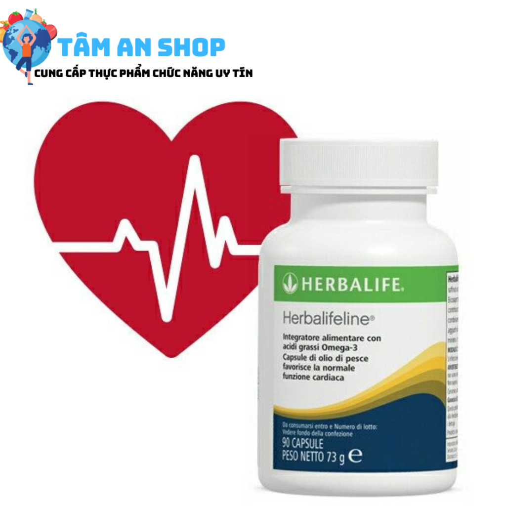 Herbalife Omega 3 giúp hệ thống tim mạch của bạn khoẻ lên từng ngày