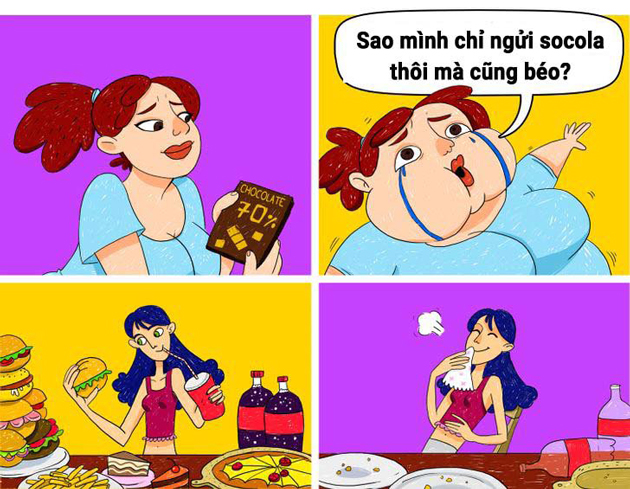 Làm thế nào để ăn ngon mà không lo sợ béo?