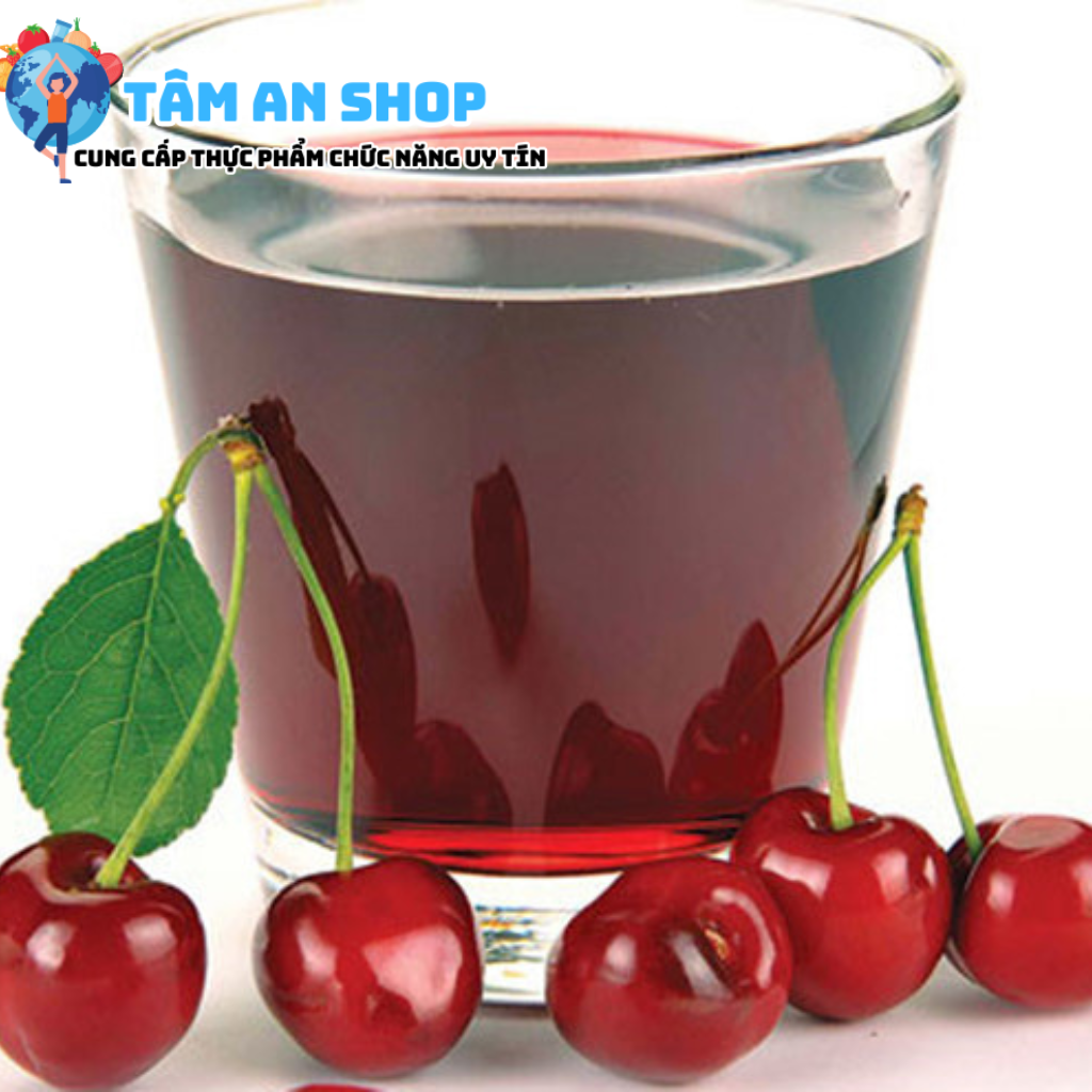 Nước cherry đâm đặc