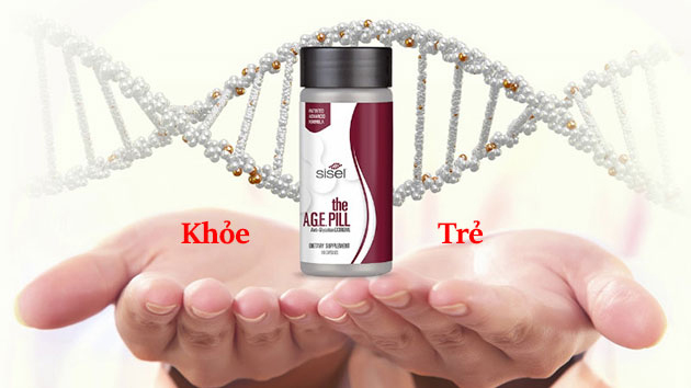 Sisel Age Pill - Khiến cơ thể trẻ trung và khỏe mạnh hơn bao giờ hết