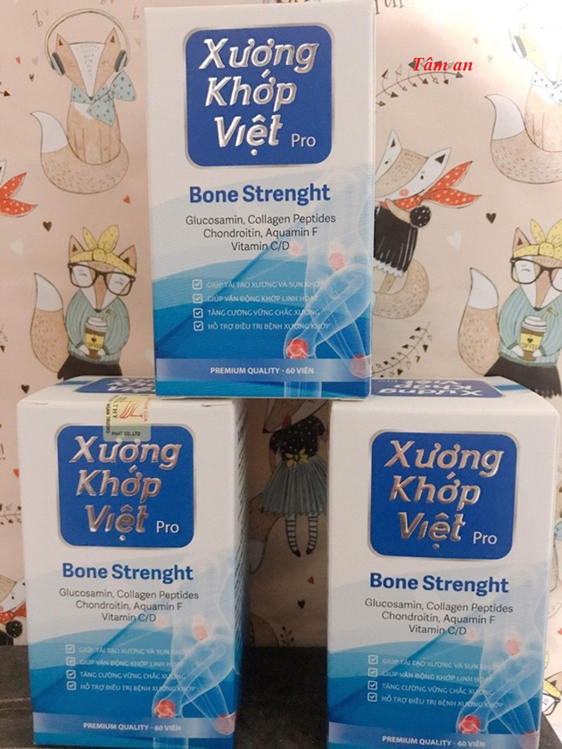 Hữu ích sức khỏe của Xương khớp Việt Pro