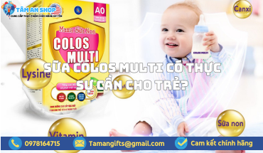 Sữa Colos Multi có thực sự cần cho trẻ?