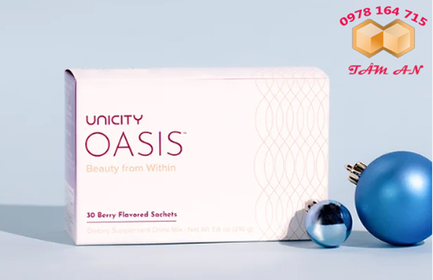 Oasis Unicity giữ cho làn da không bị khô, mất nước hay nhạy cảm
