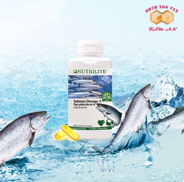 Nutrilite Salmon Omega-3 - Sức khỏe vững vàng từ biển cả!
