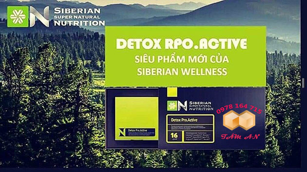 Detox Pro.Active – Cho một cuộc sống khỏe mạnh, trong sạch và tràn đầy năng lượng!