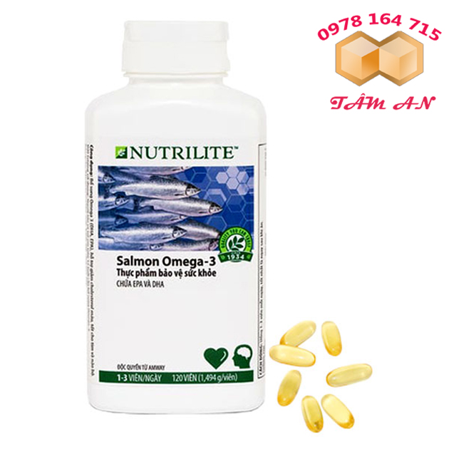 Nutrilite Salmon Omega-3 được chiết xuất từ những loại cá chứa hàm lượng dưỡng chất tốt nhất