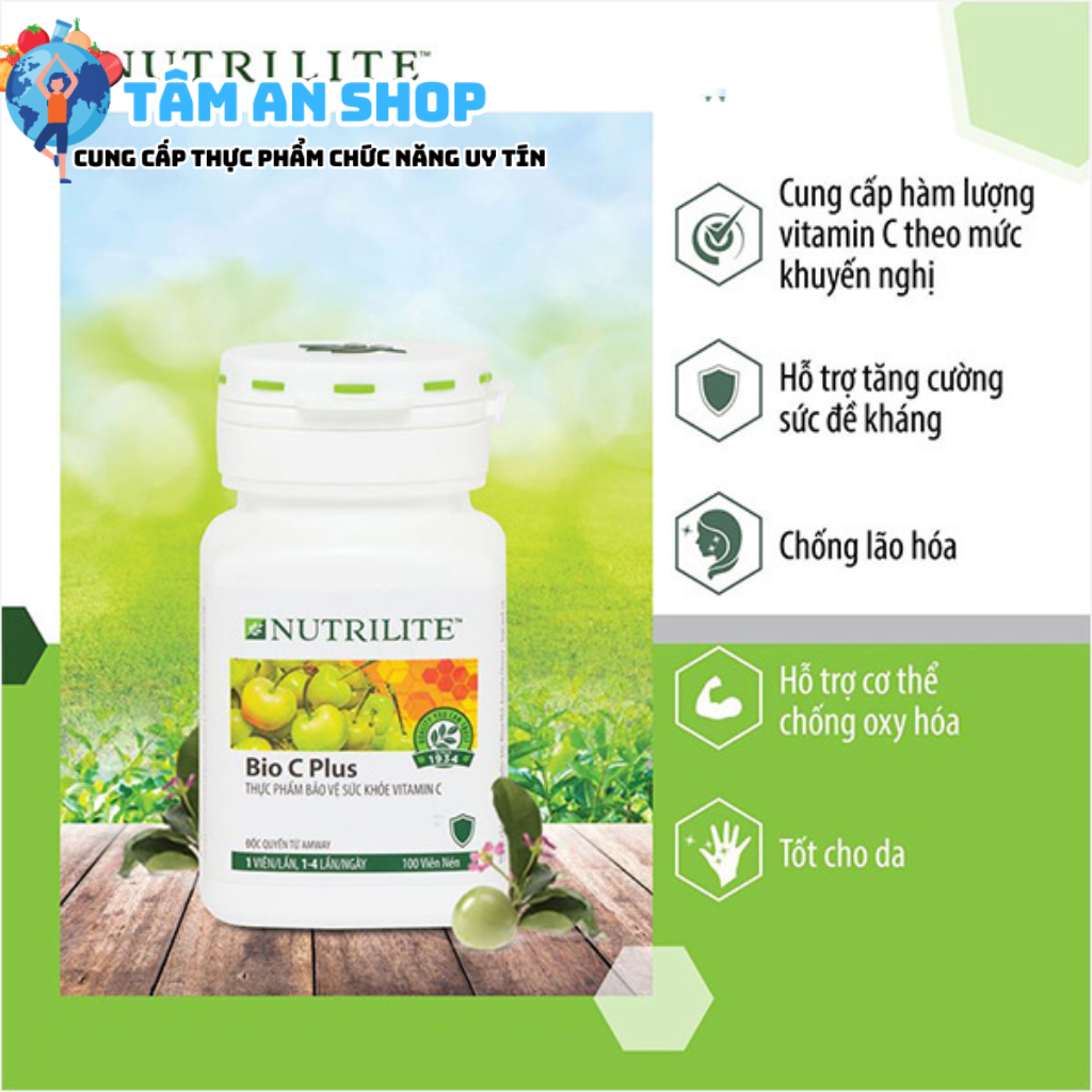 Nutrilite Bio C Plus giúp hệ thống miễn dịch khỏe mạnh hơn từng ngày