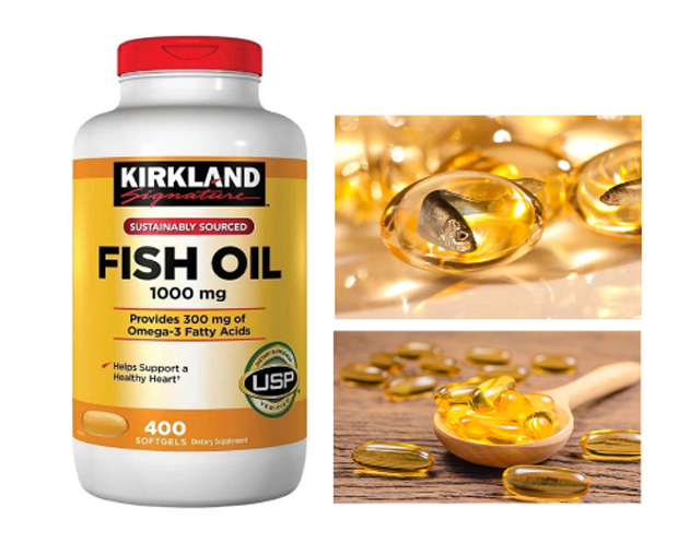 Dầu cá Kirkland giúp bạn hạn chế các bệnh về mắt