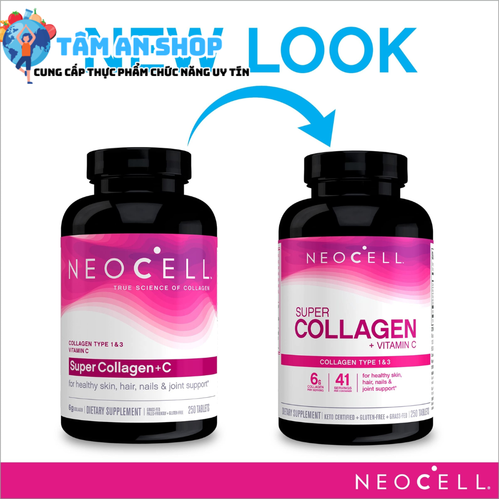 Neocell Collagen hỗ trợ ngăn ngừa oxy hóa