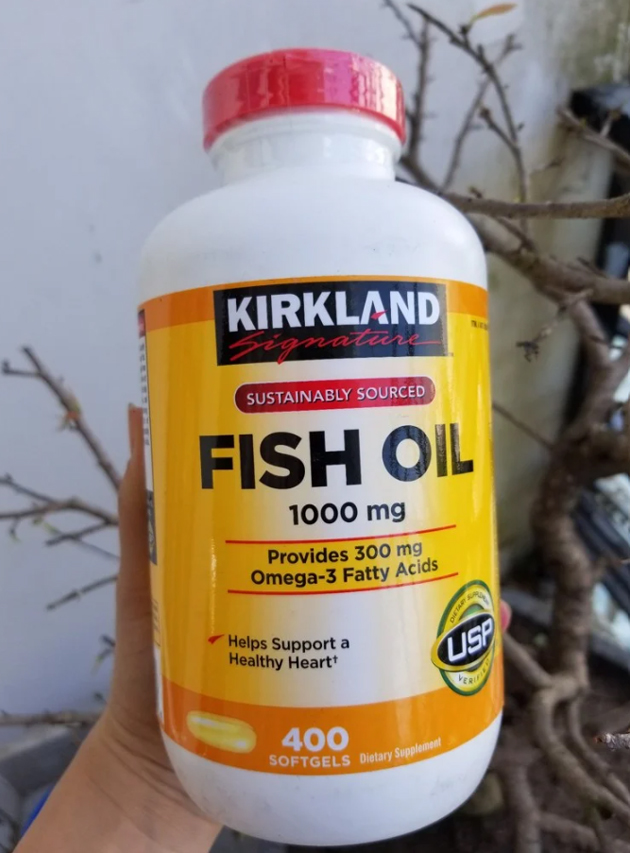 Fish Oil Kirkland an toàn và không tác dụng phụ