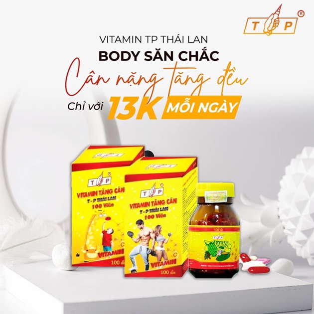 Vitamin Thái Lan- đánh tan mối lo về cân nặng