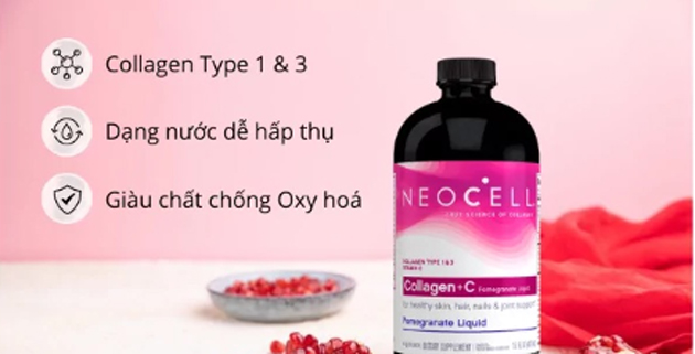 Collagen +C Pomegranate Liquid