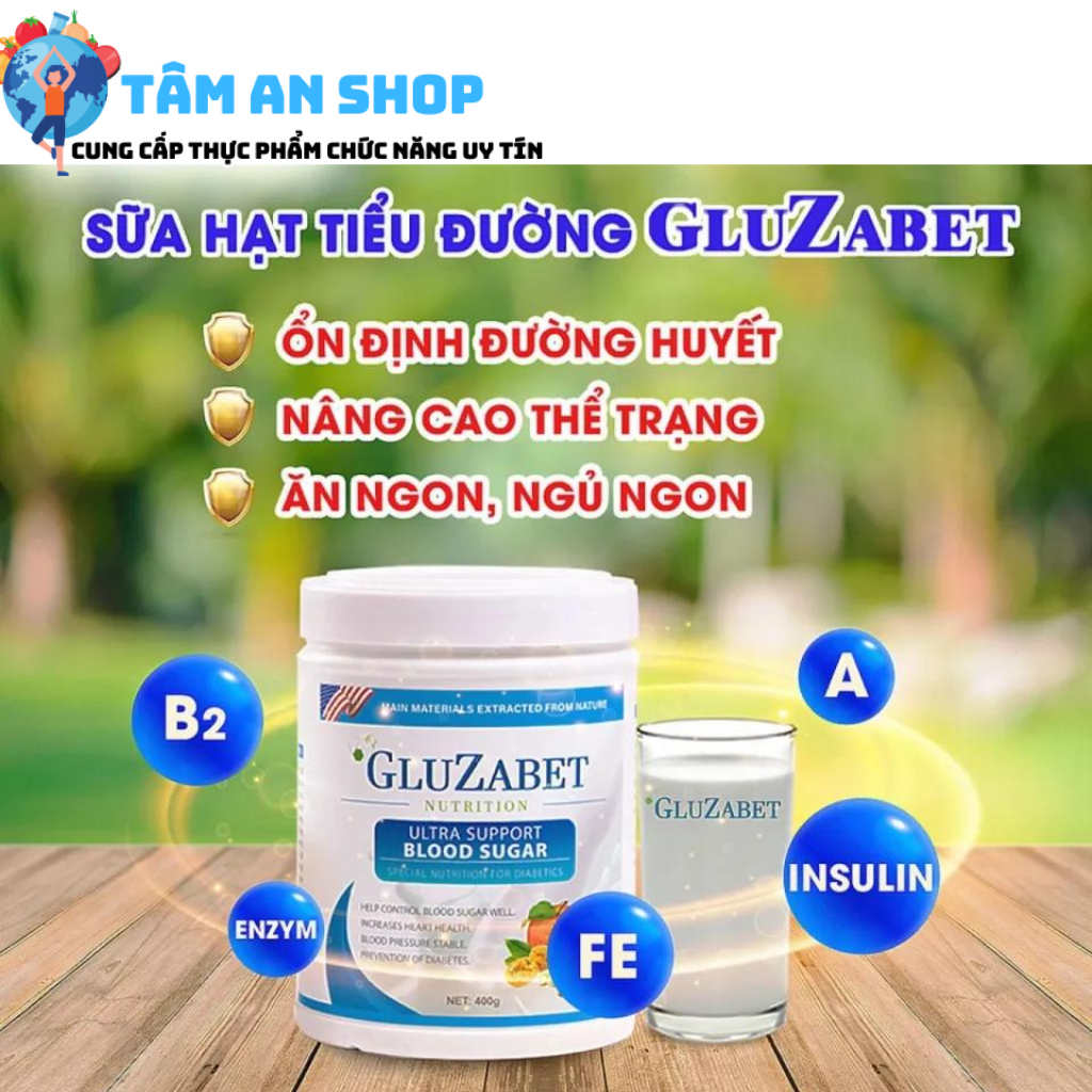Thông tin sản phẩm sữa non Gluzabet