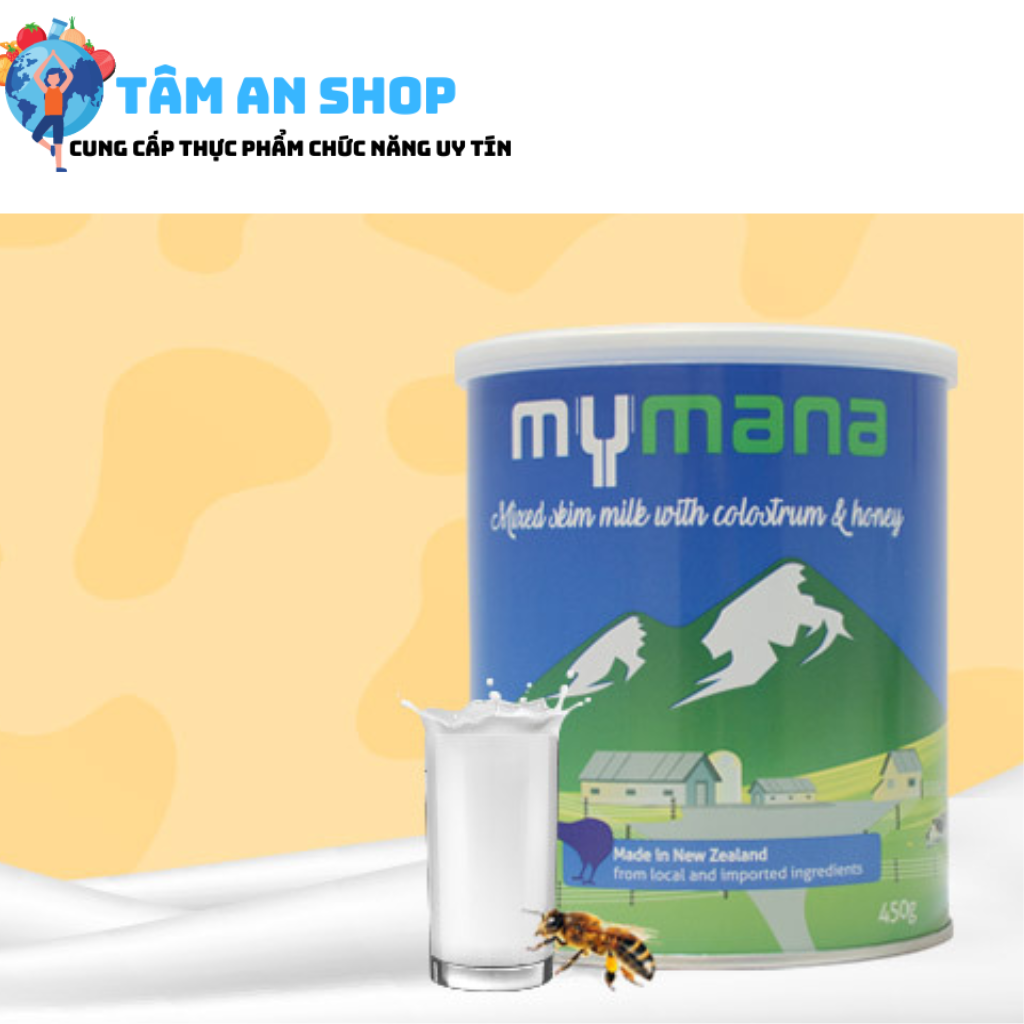 Mymana là sản phẩm sữa non có nguồn gốc chính xác là từ NewZealand
