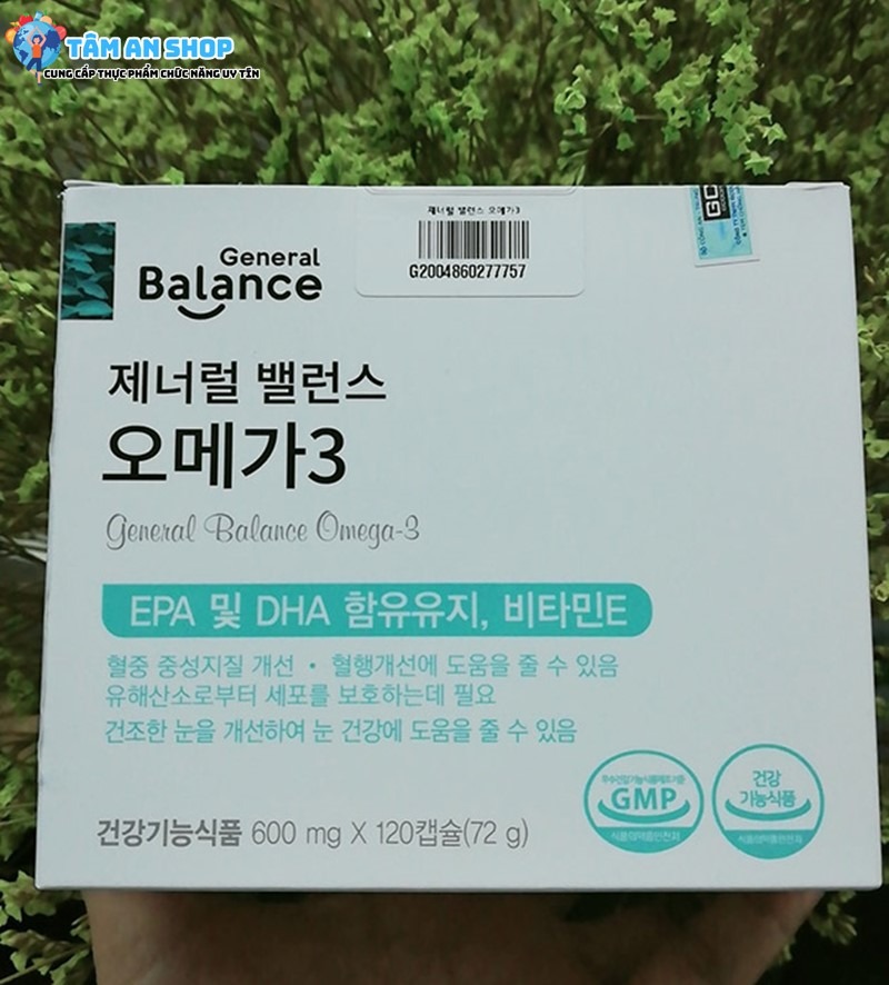 Omega3 General balance nguồn gốc Hàn Quốc