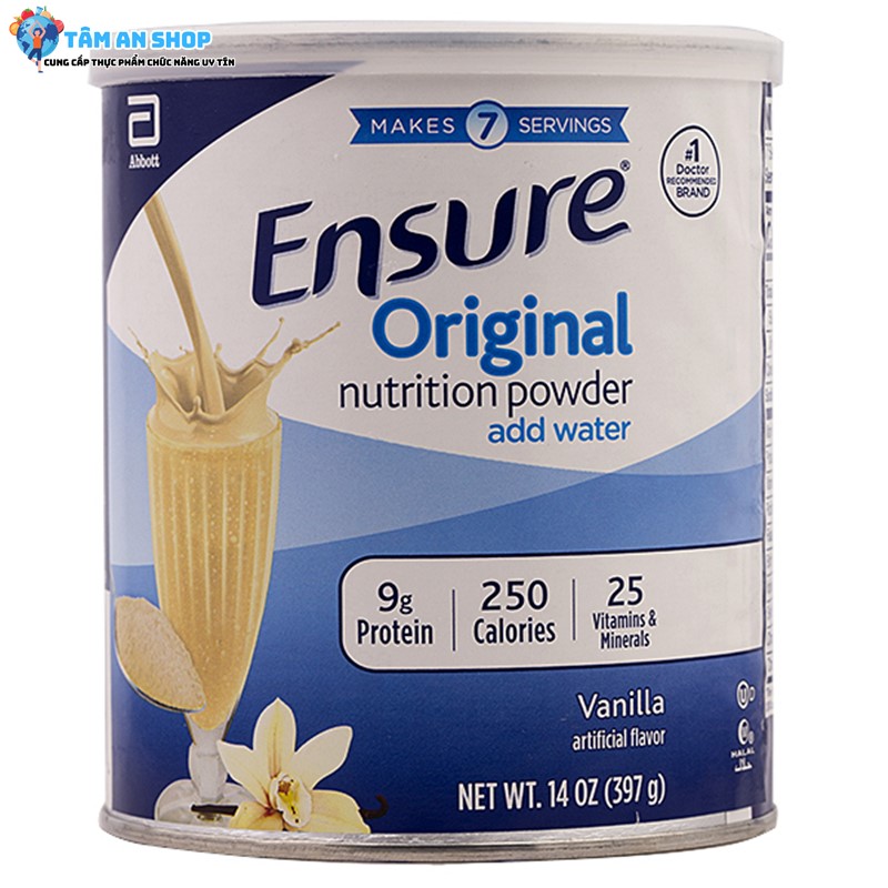 Review sữa Ensure Mỹ 397g