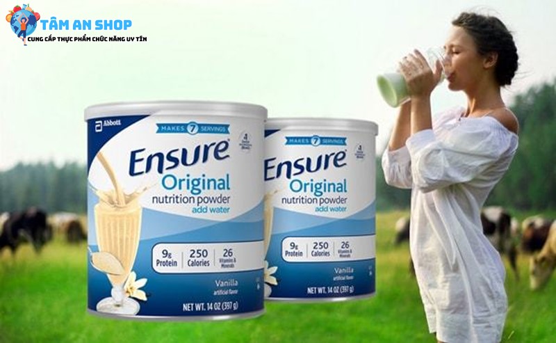 Sữa Ensure Mỹ 397g có tốt không?